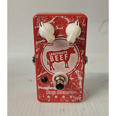Used CHICAGO STOMPWORKS LEGITIMATE BEEF Effect Pedal