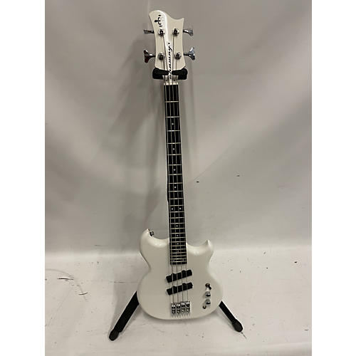 Chowny Used CHOWNY SWB-1 White Electric Bass Guitar White