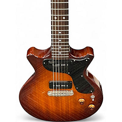 Used CMG Guitars ASHLEE DOUBLE CUT Tobacco Burst Solid Body Electric Guitar