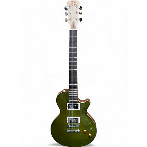 Used CMG Guitars ASHLEE GAITHIER GREEN Solid Body Electric Guitar GAITHIER GREEN