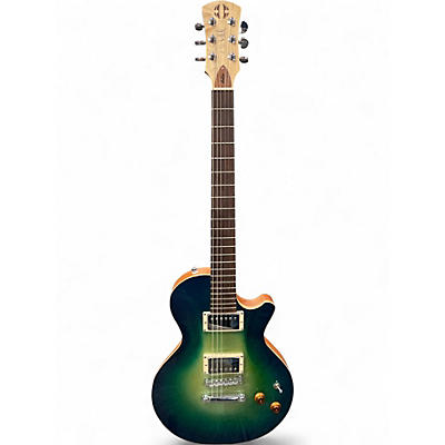 Used CMG Guitars ASHLEE Green Burst Solid Body Electric Guitar