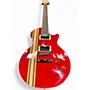 Used CMG Guitars Ashlee Stripey Candy Apple Red Solid Body Electric Guitar Candy Apple Red