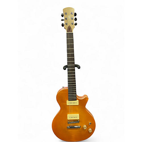 Used CMG Guitars Ashlee Yellow Solid Body Electric Guitar Yellow