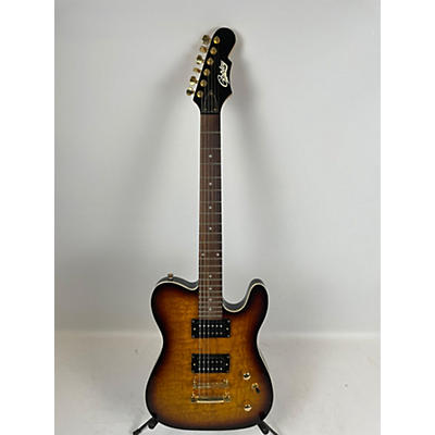 Copley Used COPLEY T STLYE 2 Tone Sunburst Solid Body Electric Guitar