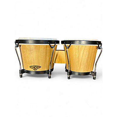 Used CP TRADITIONAL WOOD BONGOS Bongos