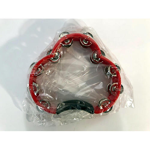 Used CPK PERCUSSION HTB-350 TAMBOURINE RED Hand Percussion