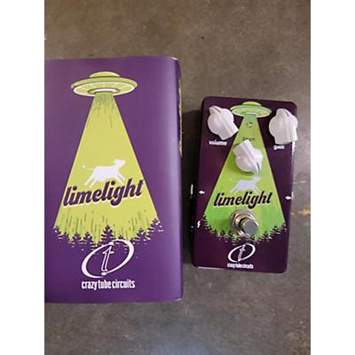 Used CRAZY TUBE CIRCUIT LIMELIGHT Effect Pedal