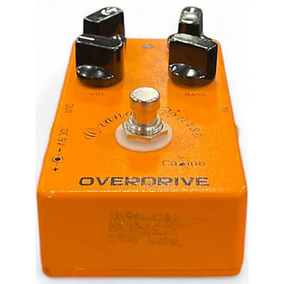 Used Cadine ORANGE BURST OVERDRIVE Effect Pedal