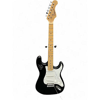 Used California S-Style Black Solid Body Electric Guitar