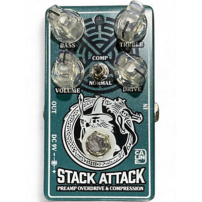 Used Caline CP-509 stack attack premap overdrive & compression pedal Effect Pedal