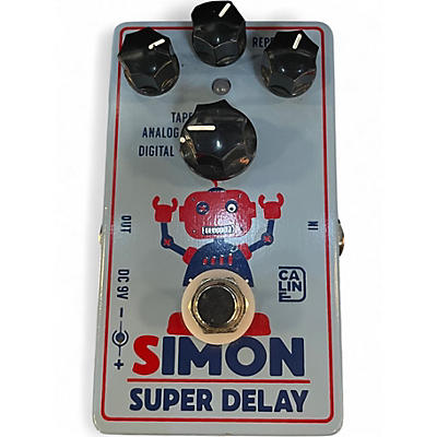 Used Caline CP-513 Simon Super Delay Effect Pedal