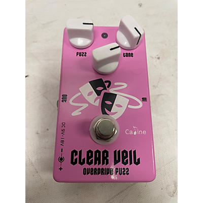 Used Caline Clear Veil Overdrive Fuzz Effect Pedal