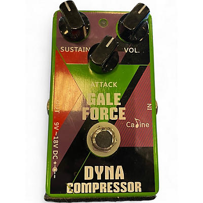 Used Caline GALE FORCE DYNA COMPRESSOR Effect Pedal