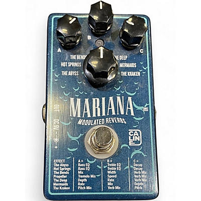 Used Caline Mariana Modulated Reverb Effect Pedal