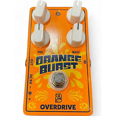 Used Caline ORANGE BURST Effect Pedal