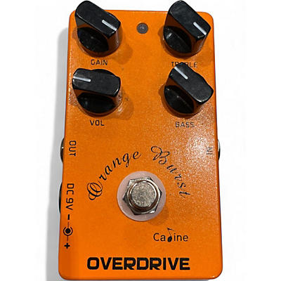Used Caline ORANGE BURST Effect Pedal