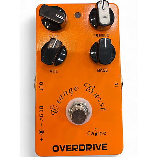 Used Caline Orange Burst Effect Pedal