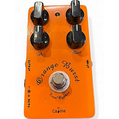 Used Caline Orange Burst Effect Pedal
