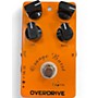 Used Caline Orange Burst Overdrive Effect Pedal