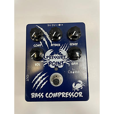 Caline Used Caline Pressure Point Bass Compressor Effect Pedal