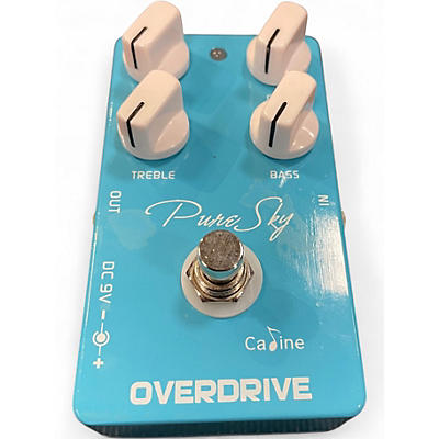 Used Caline Pure Sky Overdrive Effect Pedal