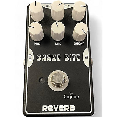 Used Caline Snake Bite Reverb Effect Pedal