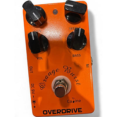 Used Caline orange burst Effect Pedal