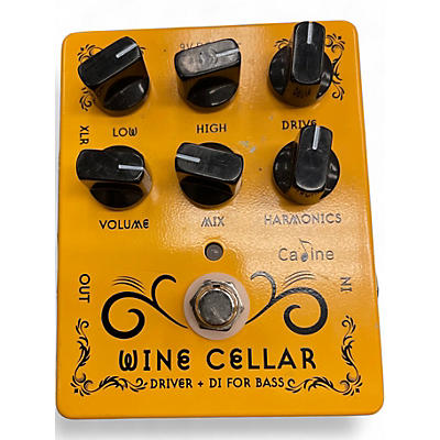 Used Caline wine cellar bass DI Effect Pedal