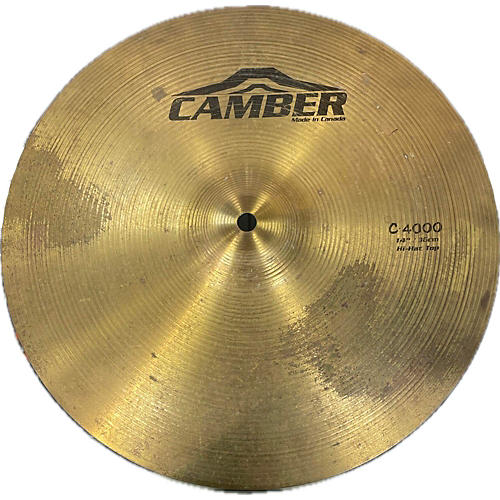 Camber Used Camber 14in C-4000 HI HAT TOP Cymbal 33