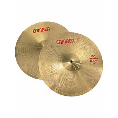 Used Camber 14in CAMBER II HIGH HATS Cymbal