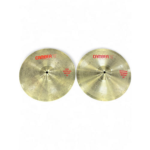 Used Camber 14in II HI HAT PAIR Cymbal 33