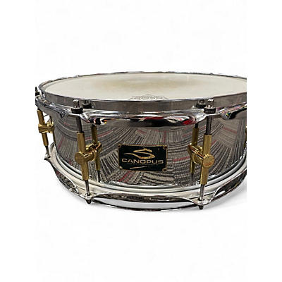 Used Canopus 14in S-1450 Silver Drum