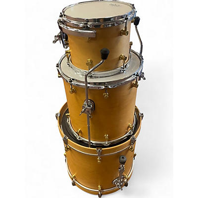 Used Canopus 3 Piece RFM Natural Drum Kit