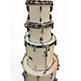 Used Canopus 4 Piece YAIBA MATTE WHITE Drum Kit MATTE WHITE