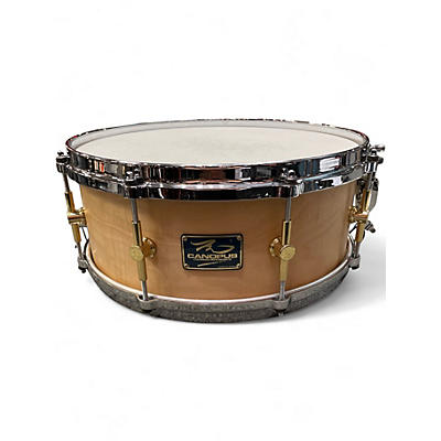Used Canopus 5.5X14 M1455 Natural Drum