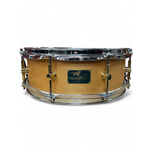 Canopus Used Canopus 5X14 The Maple Natural Drum Natural 8