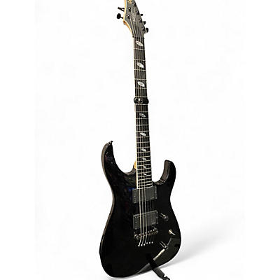 Used Caparison Guitars DELLINGER II FX PROMINENCE EF EMG Trans Black Solid Body Electric Guitar