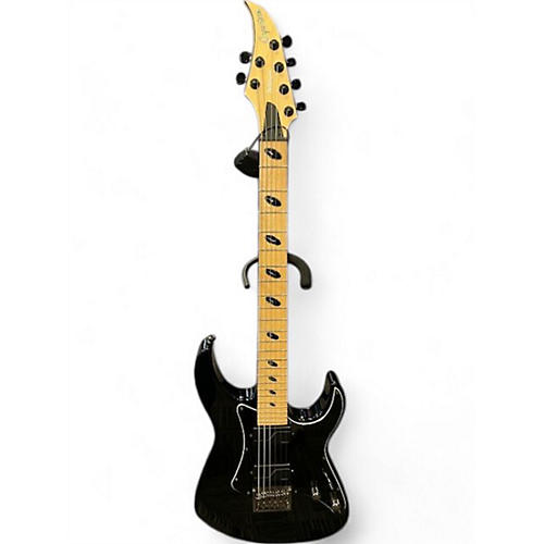 Used Caparison Guitars Dellinger JSM Joel Stroetzel Signature  Black Solid Body Electric Guitar Black