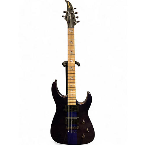 Used Caparison Guitars  Dillinger 2 FX Prominence  Transparent Spectrum Blue Solid Body Electric Guitar Transparent Spectrum Blue