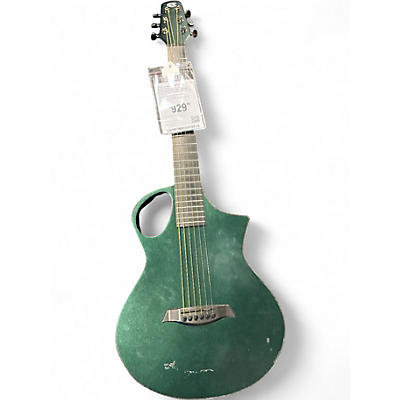 Used Cargo Composite  Jade Pearl Metallic Acoustic Electric Guitar
