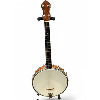 Used Carl Fischer 4 String Banjo Natural Banjo