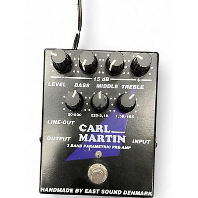 Used Carl Martin 3-Band Parametric EQ/Pre-amp Pedal