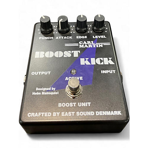 Used Carl Martin BOOST KICK Effect Pedal