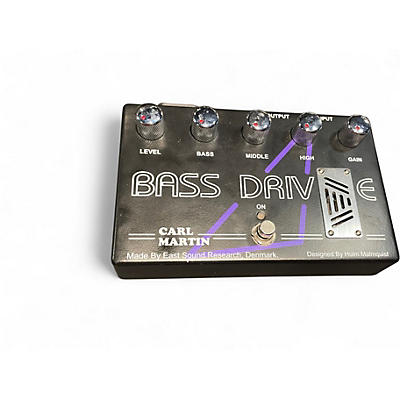 Used Carl Martin Bass Drive Tube Pre Amp Bass Effect Pedal