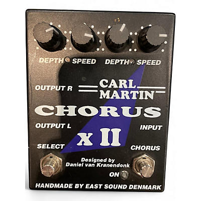 Used Carl Martin Chorus XII Effect Pedal