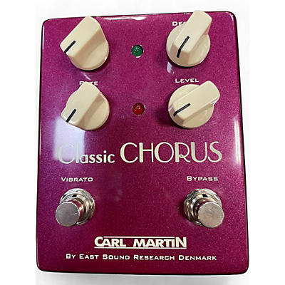 Used Carl Martin Classic Chorus Version II Effect Pedal