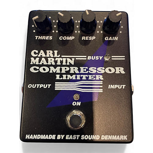 Used Carl Martin Compressor/Limiter Effect Pedal