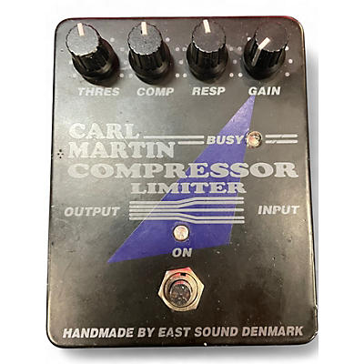 Used Carl Martin Compressor/Limiter Effect Pedal