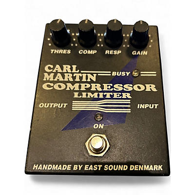 Used Carl Martin Compressor/Limiter Effect Pedal