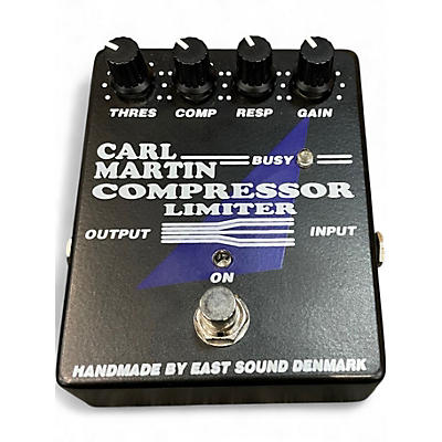 Used Carl Martin Compressor/Limiter Effect Pedal